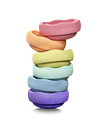 Stapelstein - Pastel - Rainbow - 6