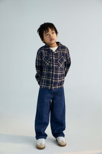 The new society - Denim regular pants