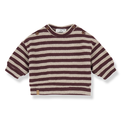 1+ In the family - Dirk melanzana sweater 