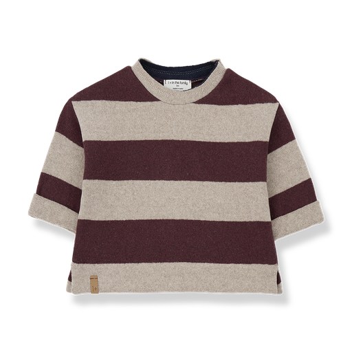 1+ In the family - Knut melanzana sweater