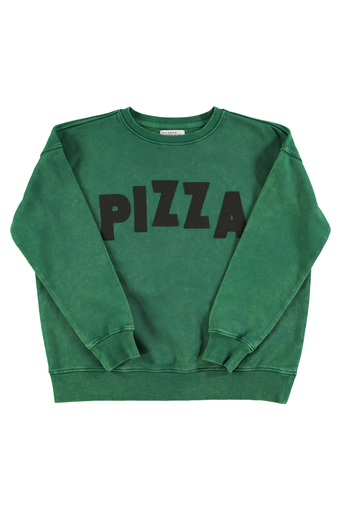 Sisters department - Faded green sweater Pizza