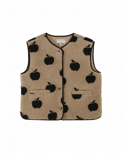 Emile & Ida - Cassis gilet zonder mouwen