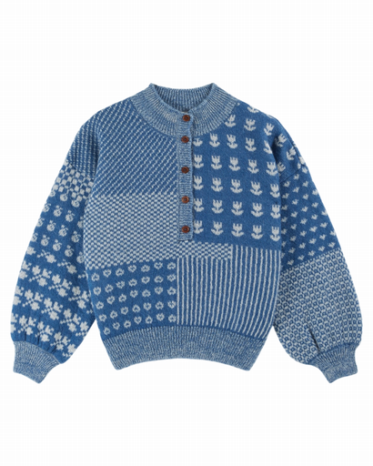 Emile & Ida - Camille patchwork pull