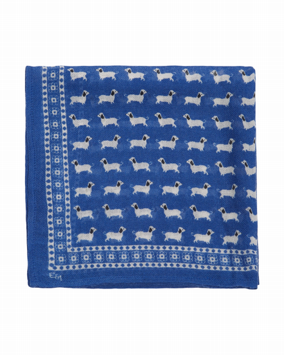 Emile & Ida - Foulard 50x50 Dog