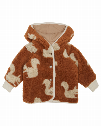 Emile & Ida – BB Winterjas eekhoornprint