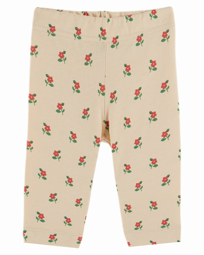 Emile & Ida – BB Legging all-over bloemenprint crème (AC107)