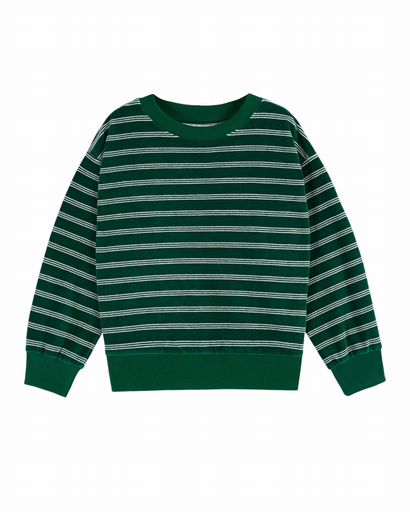 Emile & Ida – Gestreepte sweater kiwi (AC152)