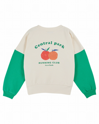 Emile & Ida – Sweater wasabi 'Central Park' (AC025) 
