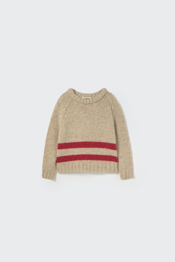Cozmo – Tweed babytrui IDAHO228w5 in stone red 