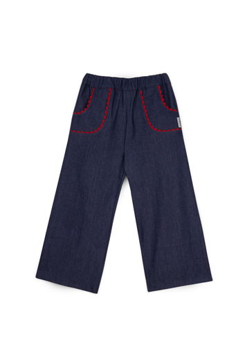 Mipounet - Cecilia Denim Pant (Blue) 