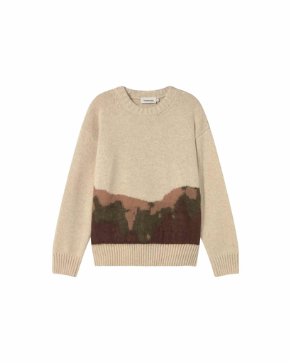 Thinking MU - Ecru Petra knitted sweater