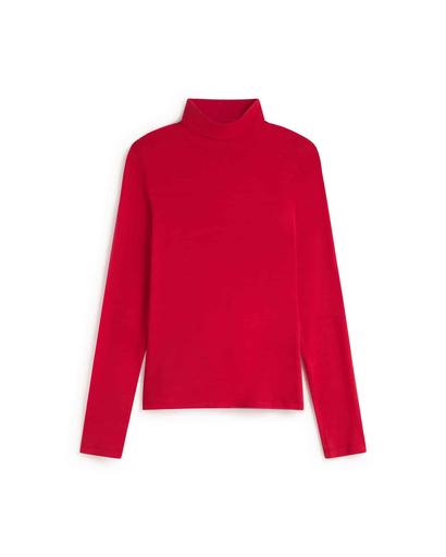 Thinking MU – Red Noe cachemire top