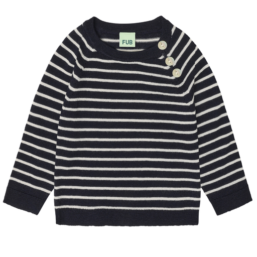 Fub - Baby blouse (Navy / Ecru)