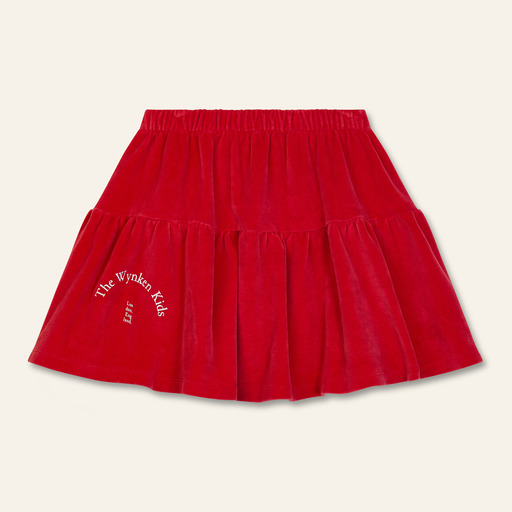 Wynken - Sloth skirt (Ladybird red)