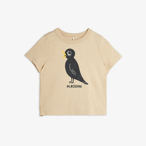 Mini Rodini - Blackbird T-shirt (Beige) 