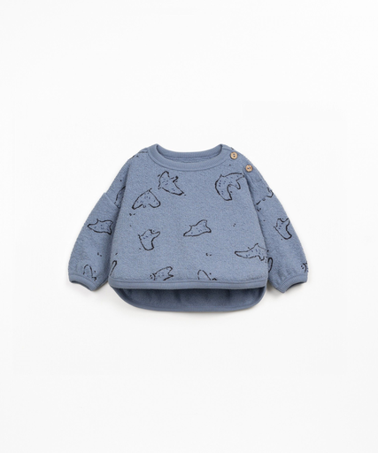 Play up - Printed jersey sweater (1AR11353)