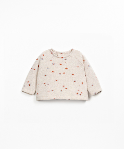 Play up - Printed jersey sweater (0AR11353) 