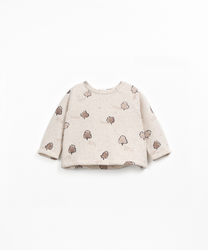 Play up - Printed jersey sweater (0AR11353)  