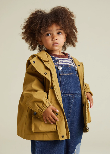 Claude & Co - Brooke honey rain jacket