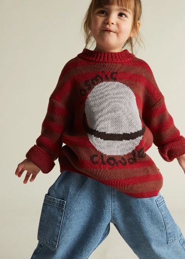 Claude & Co - Saturn Maroon Sweater
