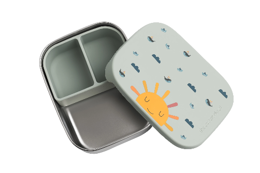 The cotton cloud - Geïsoleerde roestvrije stalen lunchbox met zon