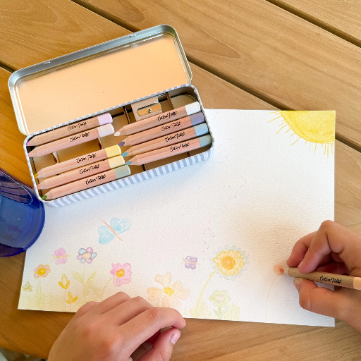 Cotton twist - Pastel aquarelpotloden