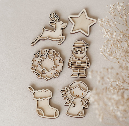 Leuk met letters - Kleine vultray (Kerstmis)