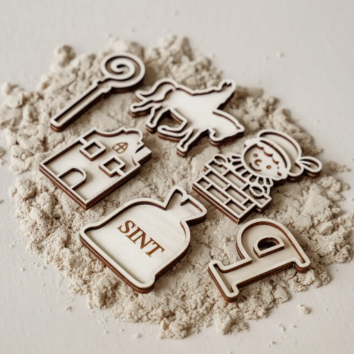 Leuk met letters - Kleine vultray (Sinterklaas)