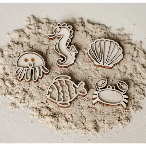 Leuk met letters - Kleine vultray (Zeedieren)