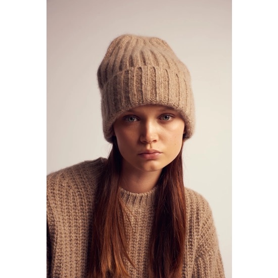 Leap concept - Ginebra cashmere knitted beanie hat