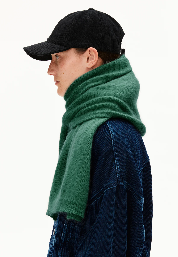 ArmedAngels - Yukinaa sjaal (Emerald green)