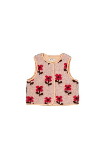 Hello Simone - Mira fleece vest cookie