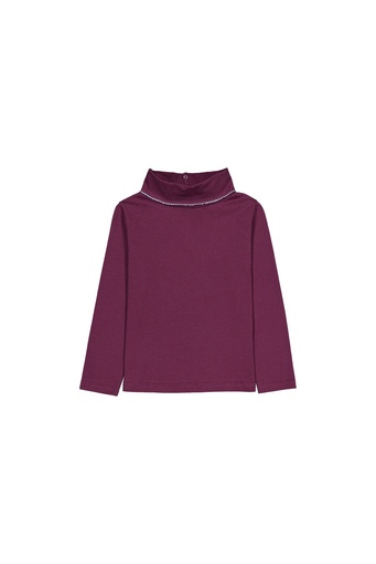 Hello Simone - Twiggy t-shirt amaranth