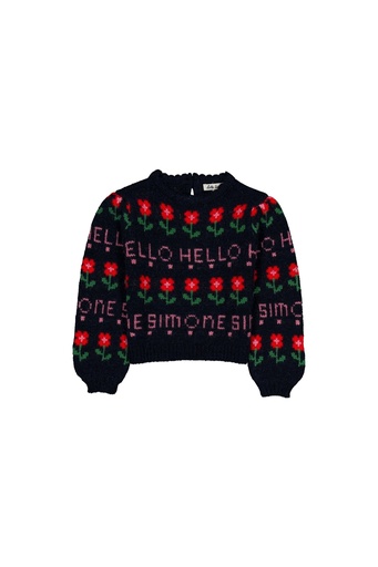 Hello Simone - Cleophee sweater simone navy