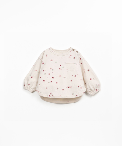 Play Up - Printed jersey LS t-shirt (pencil)