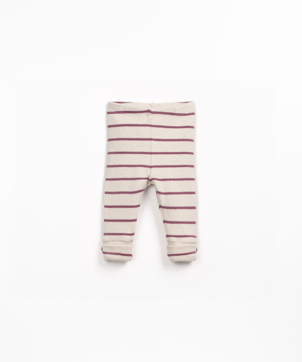 Play Up - Striped jersey leggings BB (amora)