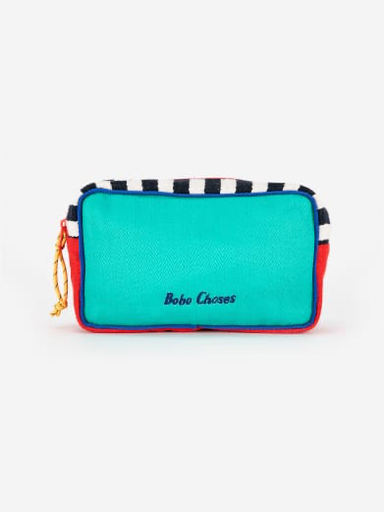 Bobo choses - Color block cotton pouch