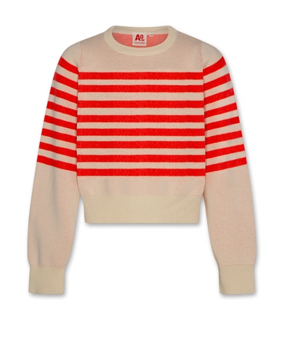 Ao76 - Jess C-neck Stripe