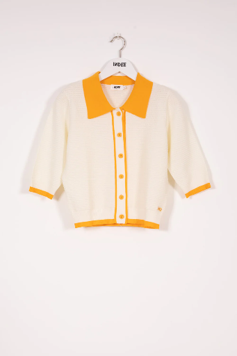Indee - View polo collar cardigan