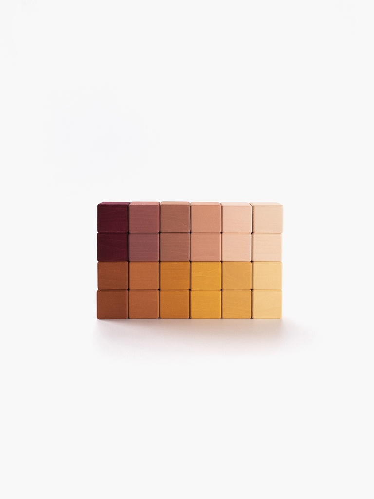 SABO concept - Houten blokken set - Multicolour rood