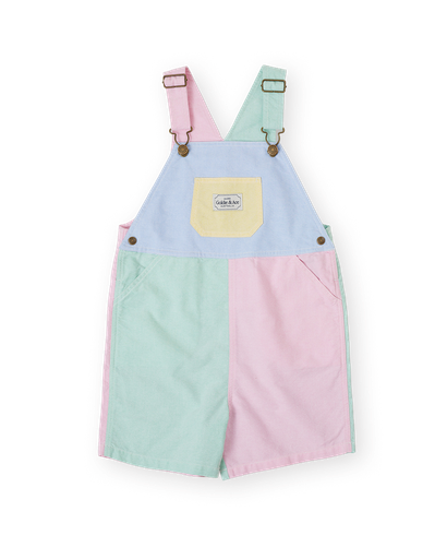Goldie and Ace - Colour block oxford burton overalls