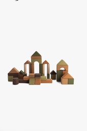 SABO concept - Houten blokken kasteel - Groen