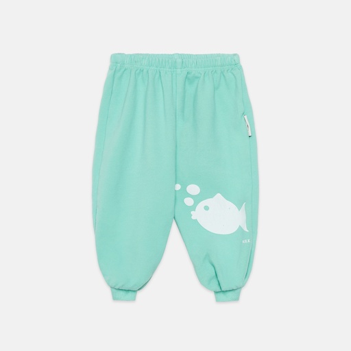 Weekend House Kids - Fish baby sweatpants - Mint