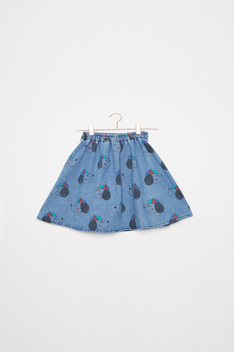 Weekend House Kids - Happy dog denim short skirt