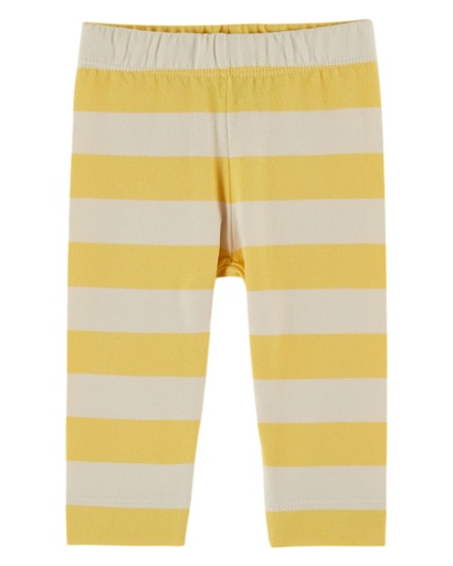 Emile & Ida - Legging raye - Rayure mimosa (ad107a)